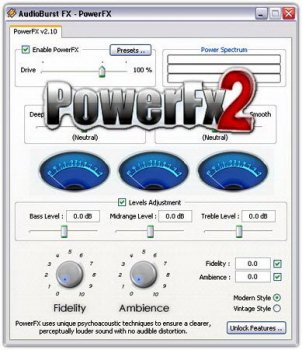 Audioburst PowerFX 2 - ������ ������ ��� Winamp!
