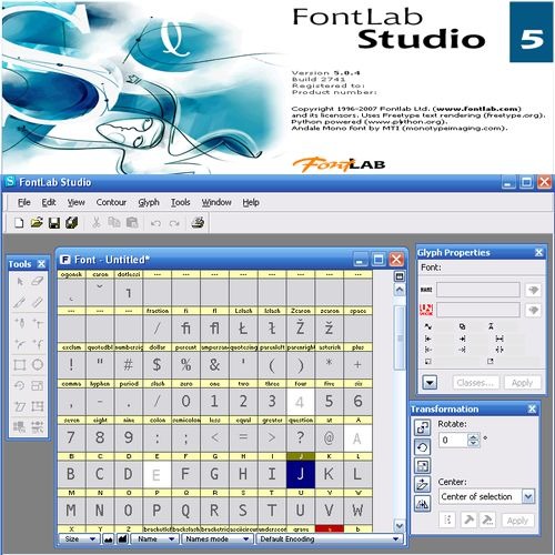 FontLab Studio v5.04