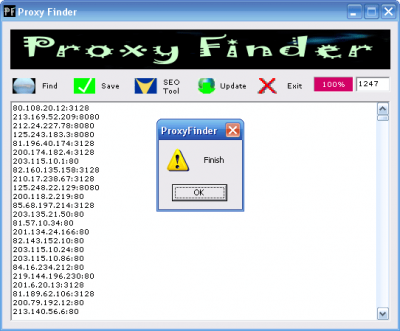 Proxy Finder